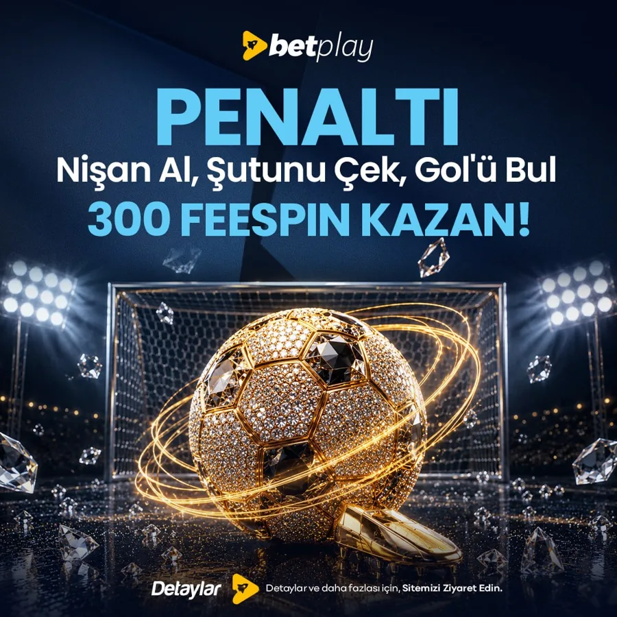 Betplay Penaltı etkinliği 300 freespin